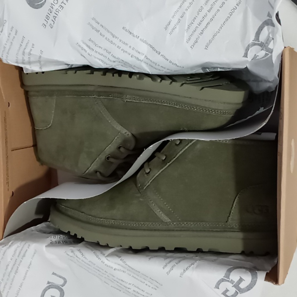 Neumel UGG BNIB Women's Size 11 Olive Green color